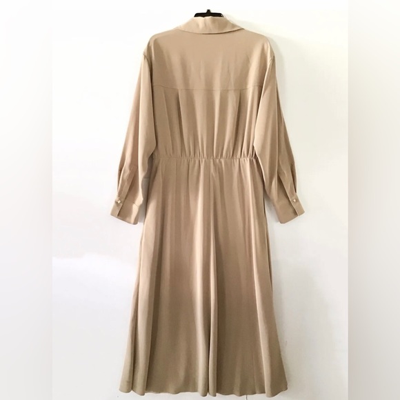 Vince long sleeve V-neck dress NWT - Picture 2 of 3